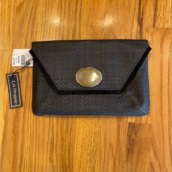 La Regale Handbags - 💜 5 for $25 or 3 for $18 La Regale black clutch